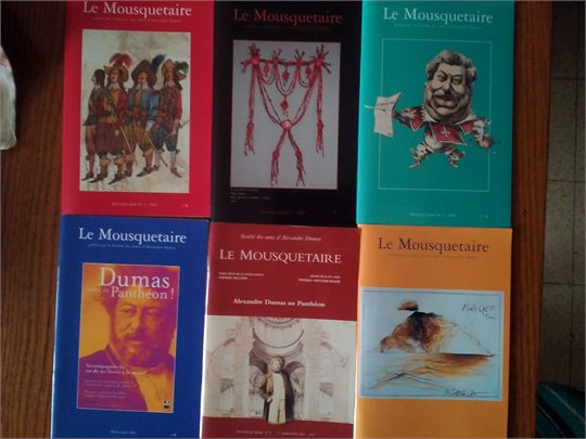 Le Mousquetaire  (6 broshures Societe des amis d'Alexandre Dumas)