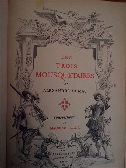 A.Dumas   Les Trois Mousquetaires (1894, Radziwill)