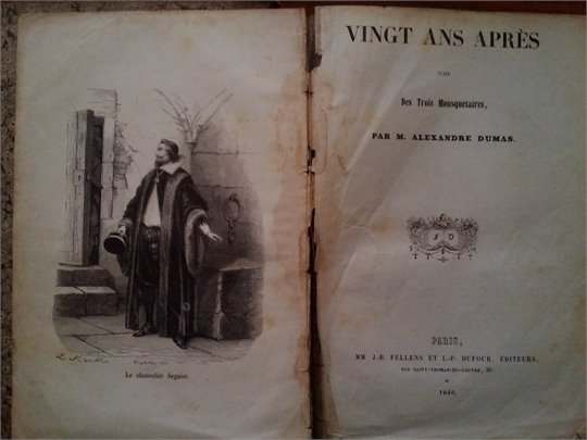 Dumas  Vingt ans apres  (1846, dublicat 2)