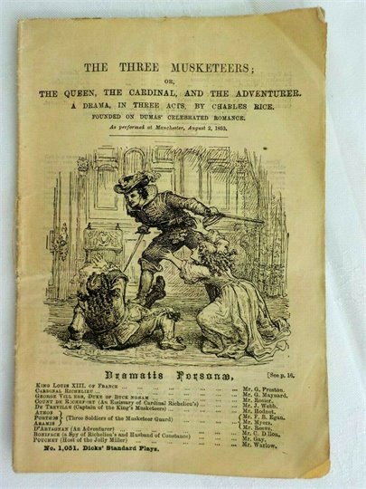 The Three Musketeers (John Dicks Standard Plays)