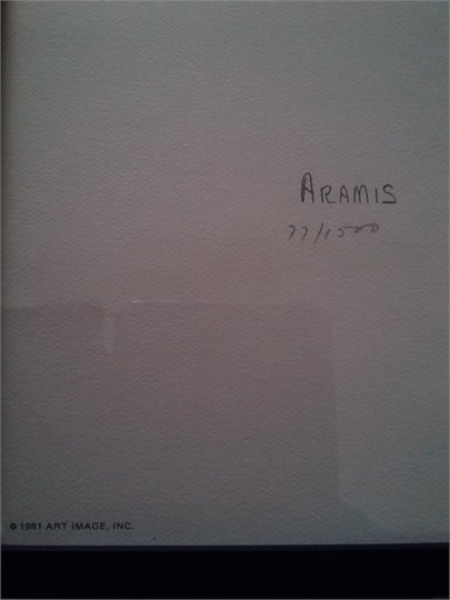 Атос, Портос, Арамис   литографии, Moran  2