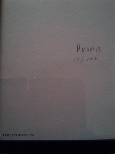 Атос, Портос, Арамис   литографии, Moran  2
