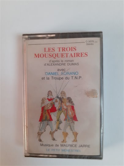 Les Trois Mousquetaires (audiocassette, Sorano)