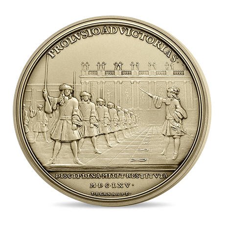Médaille Les Revues de Louis XIV