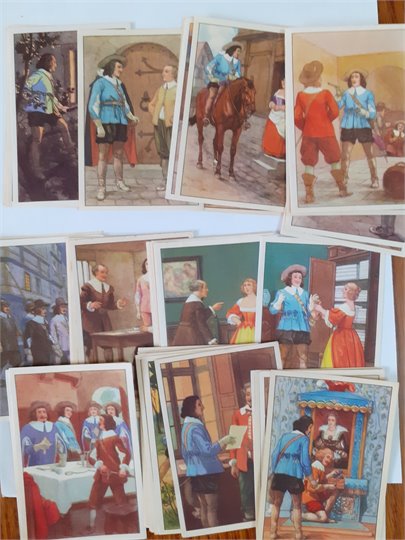 Complet chromos Les Trois Mousquetaires (Victoria, 51-100)