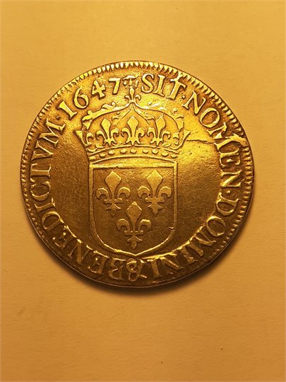 Demi-ecu 1647 (argent)