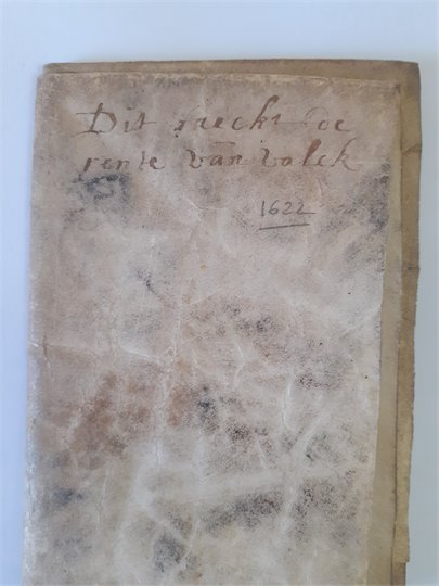 document indefini  1622, sceau