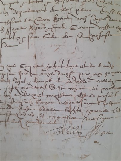 [Henri I Montmorency] Documents en son nom