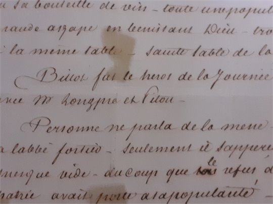 A.Dumas  manuscrit "La Comtesse de Charny"