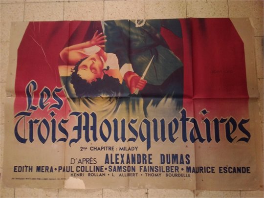 Les trois mousquetaires  Affiche 2eme chapitre (Montel, Simon-Girard)