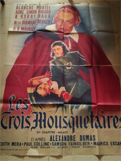 Les trois mousquetaires  Affiche 2eme chapitre (Montel, Simon-Girard)