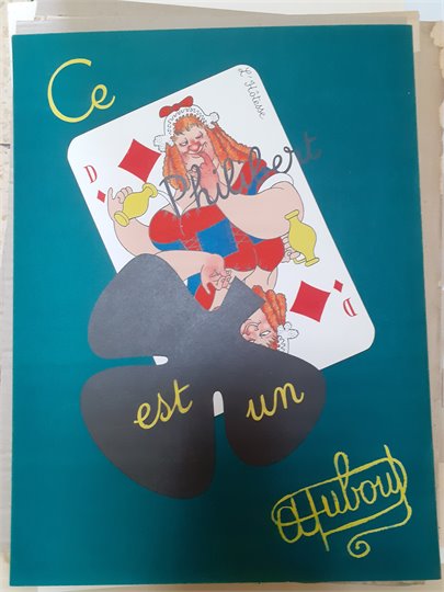 Cartes de joue Mousquetaires (Philibert)  affichette