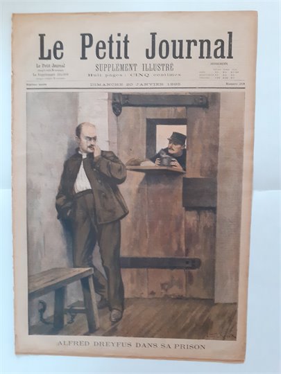 Le Petit Journal  (Dreyfus dans sa prison)