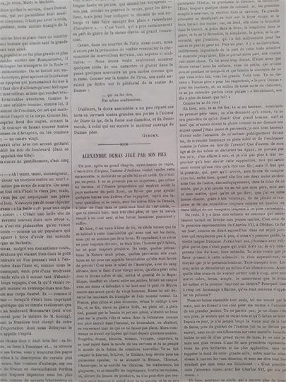 L'Univers Illustre (monument Dumas)