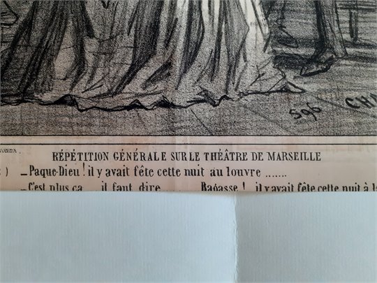 Caricature Repetition general ... (A.Dumas, Cham)
