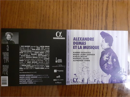 Alexandre Dumas et la musique (CD)