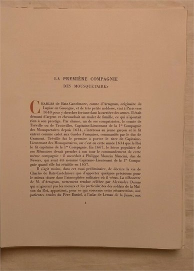 Mémoires de Monsieur D'Artagnan  (V.Campion, 1946)