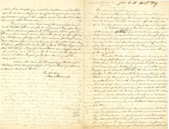 Marie Alexandrine Dumas  LAS a Ida Dumas