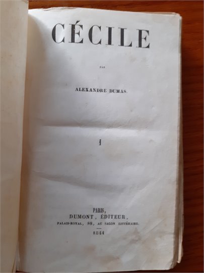 A.Dumas   Cecile (t.1, EO)