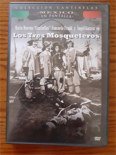 Los Tres Mosqueteros (DVD, Mario Moreno "Cantinflas", 1942)