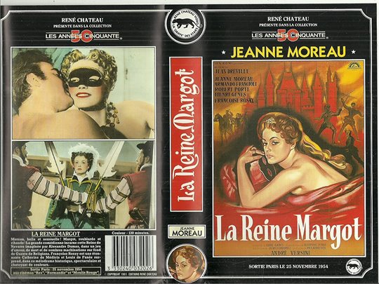 La Reine Margot (VHS, 1954, Moreau)