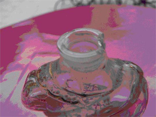 Flacon bouteille verre  Armagnac sempe mousquetaire