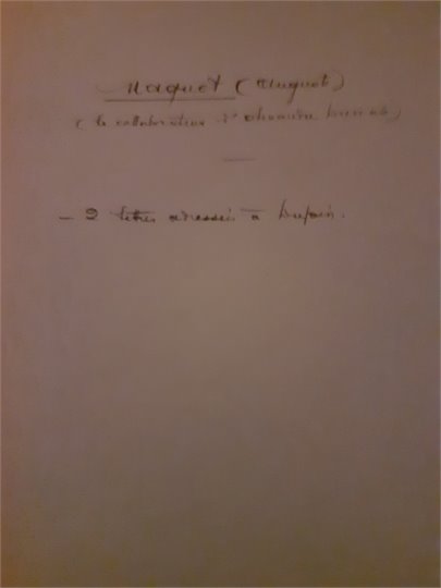 2 L.A.S. d’Auguste Maquet (a procureur general)