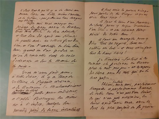 L.A.S. d’Adolphe Dumas adressée à Alexandre Dumas