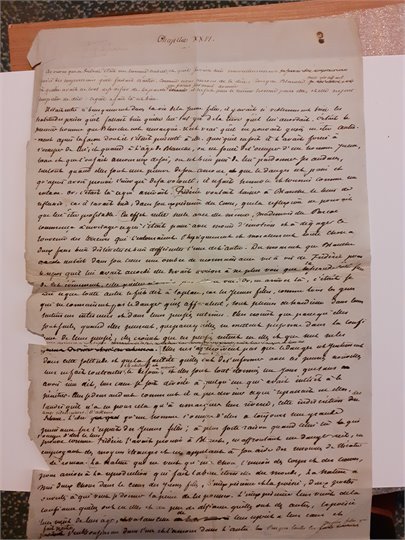 A.Dumas  manuscrit autograph a identifiter (Pascal, Blanche)