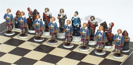 Chess Set The Kings Musketeers  (Prince August)