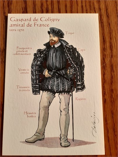 CPA  Gaspard de Coligny amiral de France