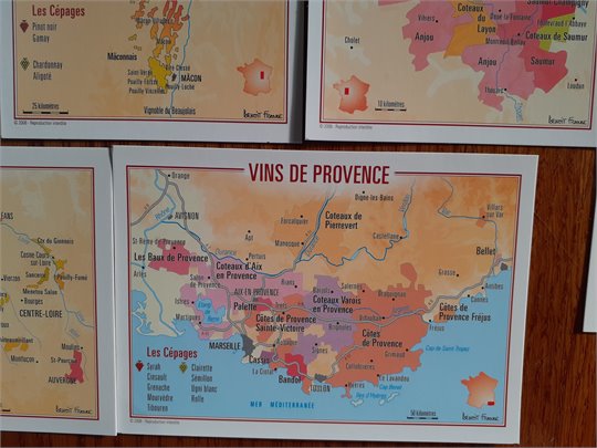 6 CPA  Vins de ....