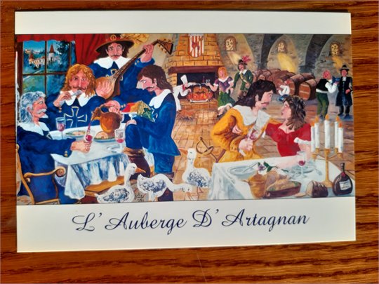 CPA  L'Auberge D'Artagnan