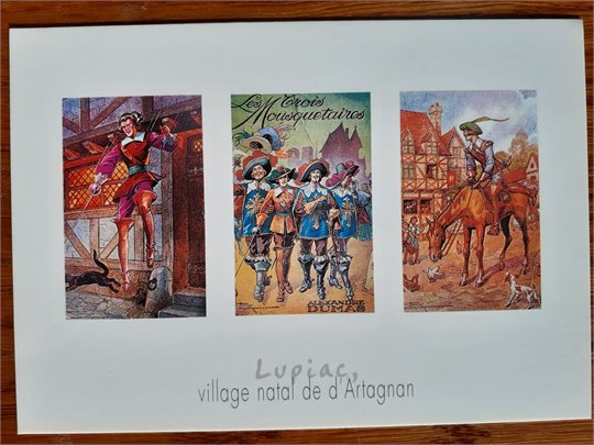 2 CPA   Lupiac, village natal de d'Artagnan
