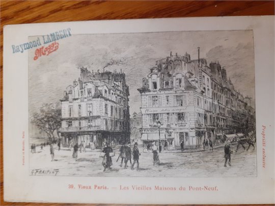 CPA  Vieux Paris.-Les Vieilles Maisons de Pont-Neuf