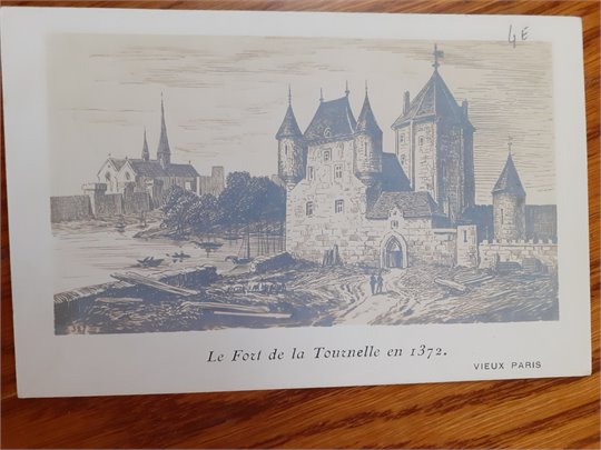 CPA   Le Fort de la Tournelle en 1372