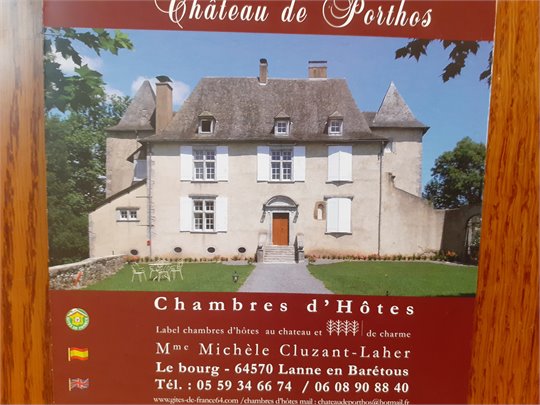 Chambres "Chateau de Porthos" (prospect)