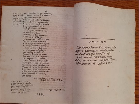 Lettre, a Monsieur le Cardinal, burlesque (Mazarinade, 1649)