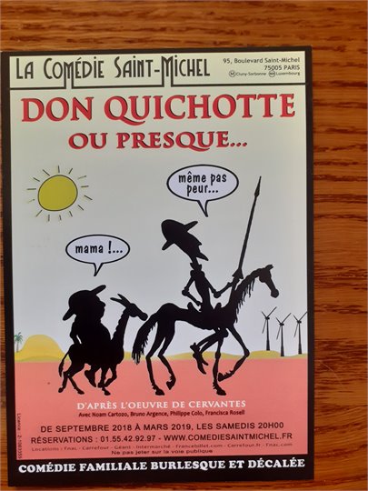 Les 3 Mousquetaires la Comedia Saint-Michel, flyer)