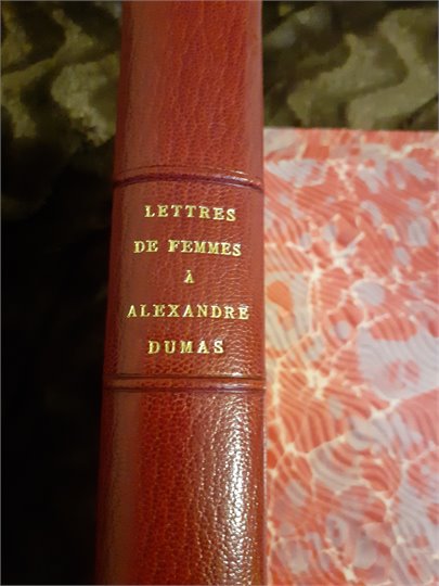 A.Dumas  Réunion de correspondances d'Alexandre Dumas et à lui adressées. c. 1830-c. 1841.  (3 tomes)