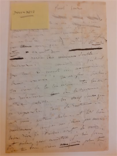 A.Dumas  Réunion de correspondances d'Alexandre Dumas et à lui adressées. c. 1830-c. 1841.  (3 tomes)