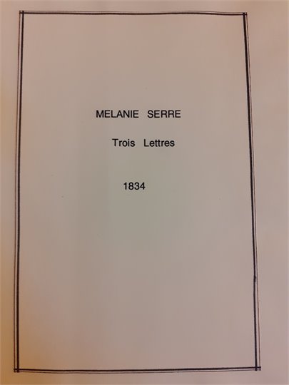 A.Dumas Réunion de correspondances d'Alexandre Dumas et à lui adressées. c. 1830-c. 1841. (3 tomes)   2