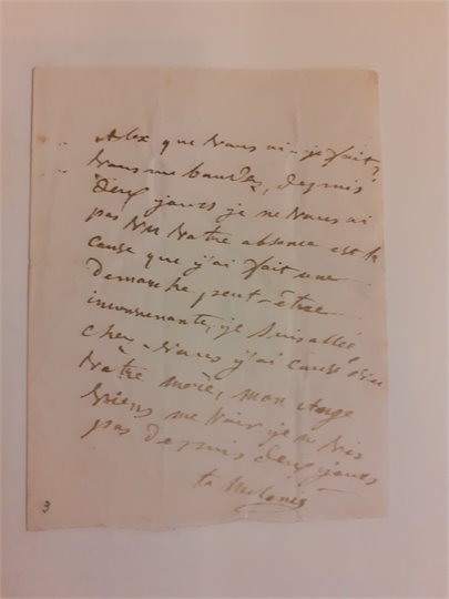 A.Dumas Réunion de correspondances d'Alexandre Dumas et à lui adressées. c. 1830-c. 1841. (3 tomes)   2