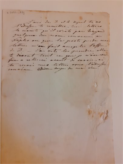 A.Dumas Réunion de correspondances d'Alexandre Dumas et à lui adressées. c. 1830-c. 1841. (3 tomes)   3