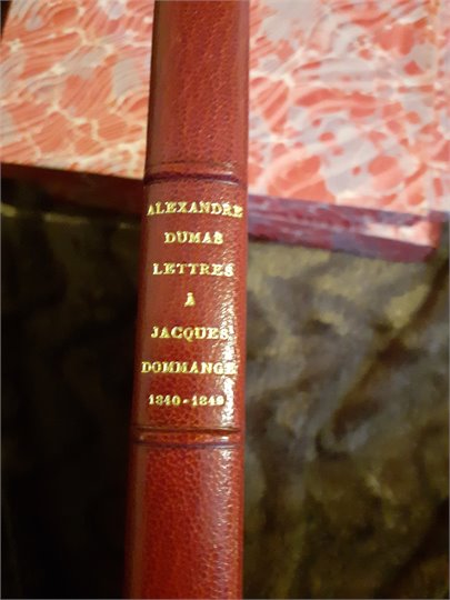 A.Dumas Réunion de correspondances d'Alexandre Dumas et à lui adressées. c. 1830-c. 1841. (3 tomes)   6