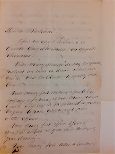 A.Dumas Réunion de correspondances d'Alexandre Dumas et à lui adressées. c. 1830-c. 1841. (3 tomes)   6