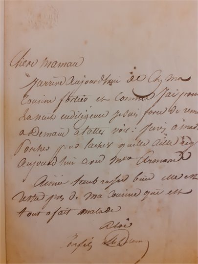 A.Dumas Réunion de correspondances d'Alexandre Dumas et à lui adressées. c. 1830-c. 1841. (3 tomes)   7