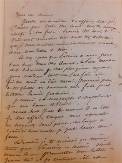 A.Dumas Réunion de correspondances d'Alexandre Dumas et à lui adressées. c. 1830-c. 1841. (3 tomes)   8