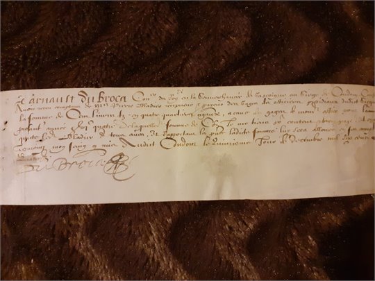 Arnault du Broca  PS (1614)