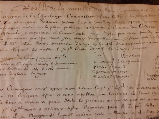 De la Charlonye  PS  (1605)